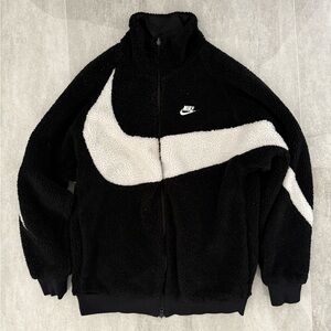 Nike Reversible Fleece Zip Up Jacket